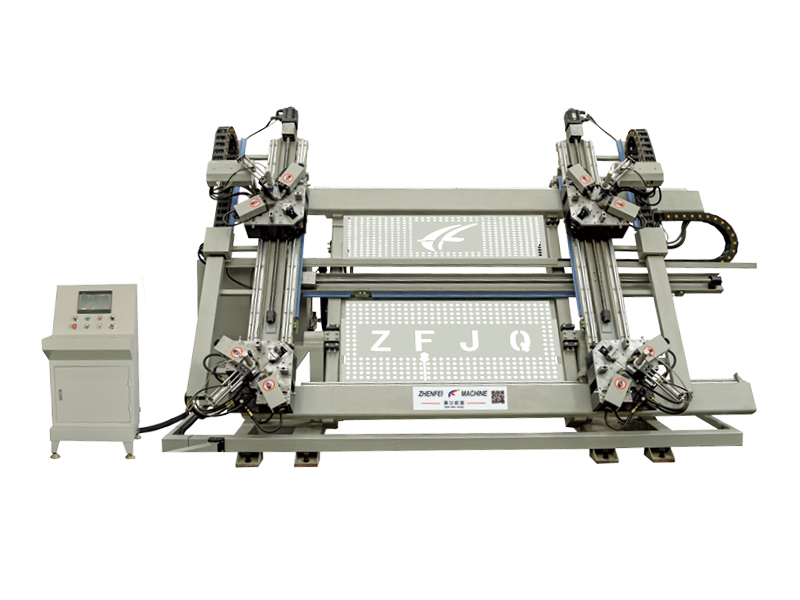 Aluminum door and window single head corner assembly machine ZMA-140A