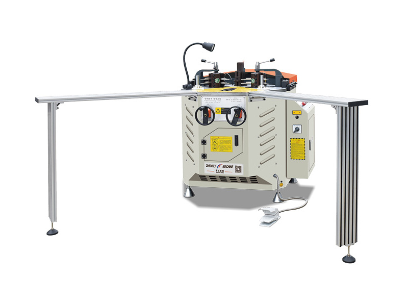 LZJA-120A Aluminum Door and Window Rotary Knife Corner Assembly Machine