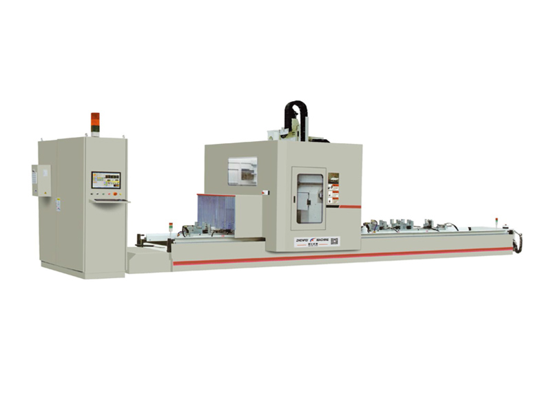 ZSSD-CNC-2400 Aluminum Profile Double Axis CNC Drilling and Milling Machine