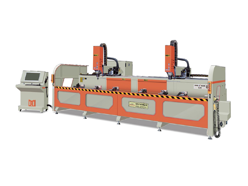 ZSSD-CNC-2400 Aluminum Profile Double Axis CNC Drilling and Milling Machine