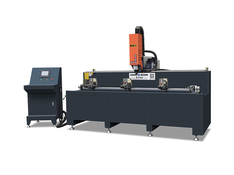 ZSD-CNC-2400 CNC drilling and milling machine for aluminum profiles