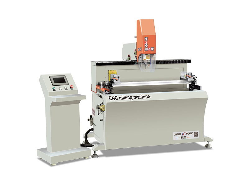 ZSD-CNC-800 CNC drilling and milling machine for aluminum profiles